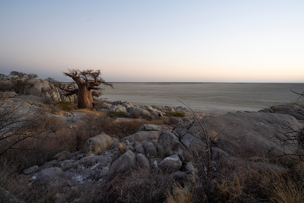 photo of Kubu Island at dawn